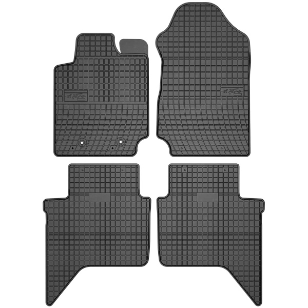 Set Covorase Auto Cauciuc Negro Ford Ranger 5 2015-2022 410756